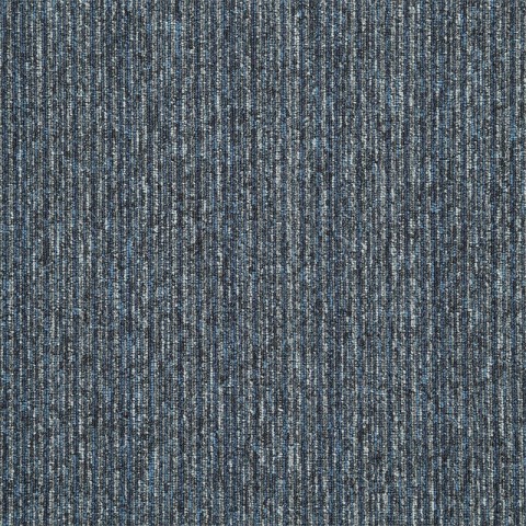 Sona Lines blau-dunkelgrau 100 x 100 cm