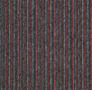 Sona Lines schwarz-rot 100 x 100 cm
