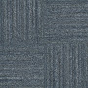 Sona Lines blau-dunkelgrau 100 x 100 cm